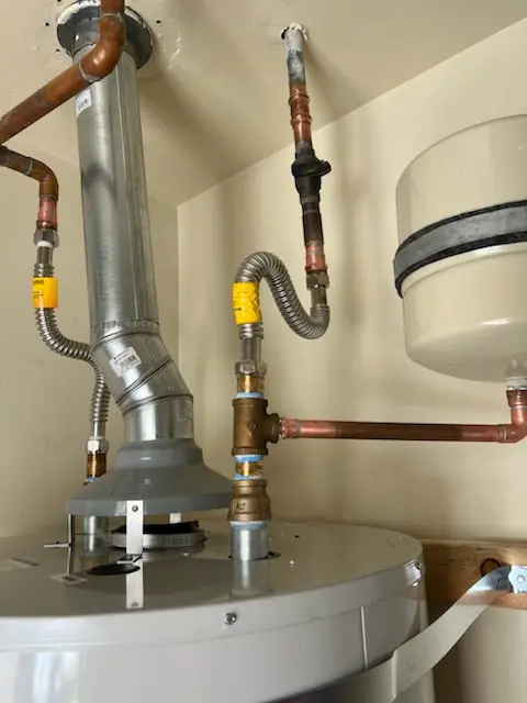 Water heater installation and plumbing repair in Lindstrom